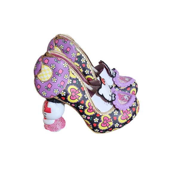 Irregular Choice Hello Kitty Heels Star of the Show Size 10 - Picture 7 of 9